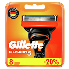 Изображение товара Gillette Fusion сменные кассеты для бритья 8 шт
