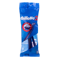 Купить Gillette 2 Бритвы Одноразовые 3 шт цена