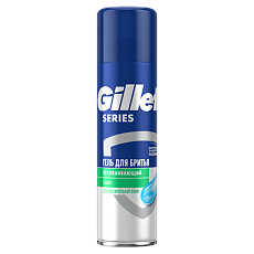 Купить Gillette Series Гель для бритья для чувствительной кожи Sensitive Skin 200 мл 1 шт цена