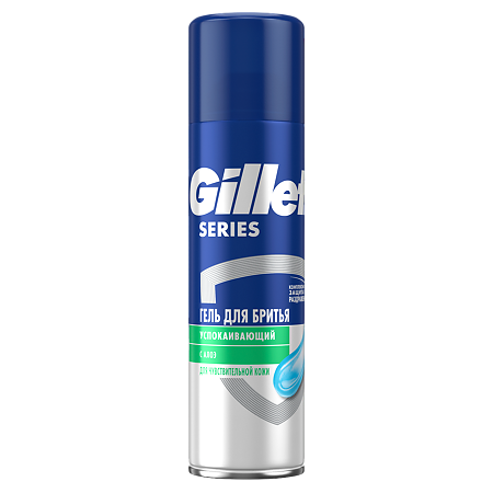 Изображение товара Gillette Series Гель для бритья для чувствительной кожи Sensitive Skin 200 мл 1 шт