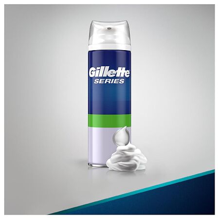 Gillette TGS Пена для бритья для чувствительной кожи Sensitive Skin, 250 мл 1 шт