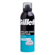 Купить Gillette Пена для бритья для чувствительной кожи Sensitive Skin 200 мл 1 шт цена