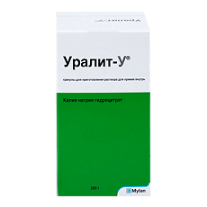 Купить Уралит-У гранулы д/приг раствора для приема внутрь 280 г 1 шт цена