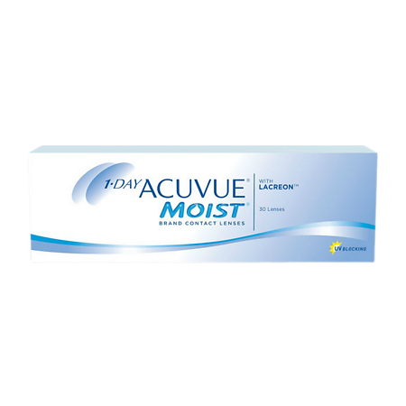 Контактные линзы 1-Day Acuvue Moist with Lacreon -0.75 / 8.5 / 14.2 30шт