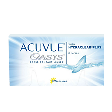 Изображение товара Контактные линзы Acuvue Oasys with Hydraclear Plus 6 шт/-5.25/8.4/2 недели