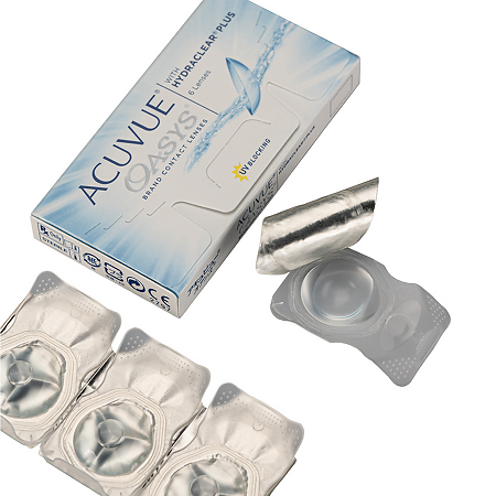 Контактные линзы Acuvue Oasys with Hydraclear Plus 6 шт/-6.00/8.4/2 недели