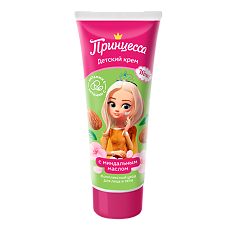 Купить Принцесса Крем для тела детский с миндальным маслом 75 мл 1 шт цена