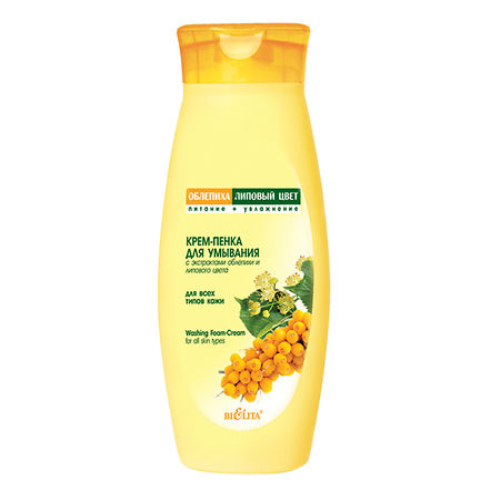 Изображение товара Belita Крем-Пенка для умывания Облепиха для всех типов кожи 250 мл 1 шт