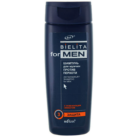 Изображение товара Belita For Men Шампунь против перхоти для мужчин 250 мл 1 шт