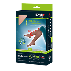 Купить Компрессионные гольфы B.Well JW-111 прозрачные 1 класс компрессии 5 Natural 1 шт цена