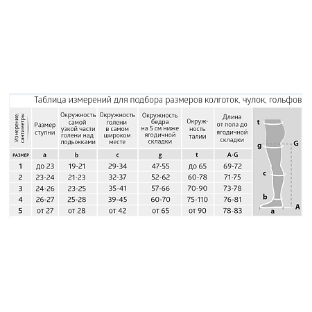Компрессионные чулки B.Well JW-212 прозрачные с ажурным верхом 1 класс компрессии  2 Nero 1 шт