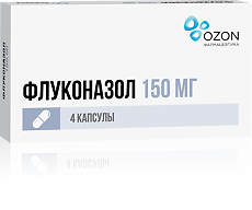 Купить Флуконазол капсулы 150 мг 4 шт цена