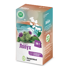 Купить Здоровье+Лопух фиточай по 50 г 1 шт цена