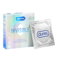 Купить Презервативы Durex Invisible ультратонкие 3 шт цена