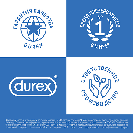 Презервативы Durex Invisible ультратонкие 3 шт