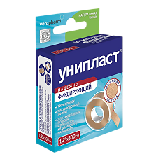 Купить Лейкопластырь Унипласт фиксирующий на тканевой основе 1,25х500 см 1 шт цена