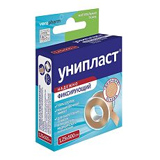 Купить Лейкопластырь Унипласт фиксирующий на тканевой основе 1,25х500 см 1 шт цена