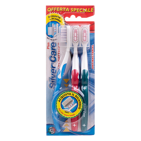 Зубная щетка Silver Care Дельфин №3 мягкая 1 шт