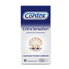 Презервативы Contex Extra Sensation с крупными точками и ребрами 12 шт
