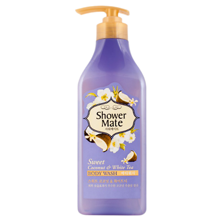 Изображение товара Kerasys Shower Mate Гель для душа Кокос и белый чай 550 г 1 шт