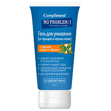 Изображение товара Compliment No Problem Гель для умывания с маслом чайного дерева 200 мл 1 шт