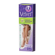 Купить Депилятор Велвет (Velvet) 2 в 1 смягчающий полевые цветы 100 мл 1 шт цена