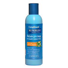 Купить Compliment No Problem лосьон от прыщей и черных точек  с маслом чайного дерева 200 мл 1 шт цена
