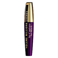 Купить Loreal Volume Millions Lashes Тушь для ресниц 9,5мл So Couture экстрачерная 1 шт цена