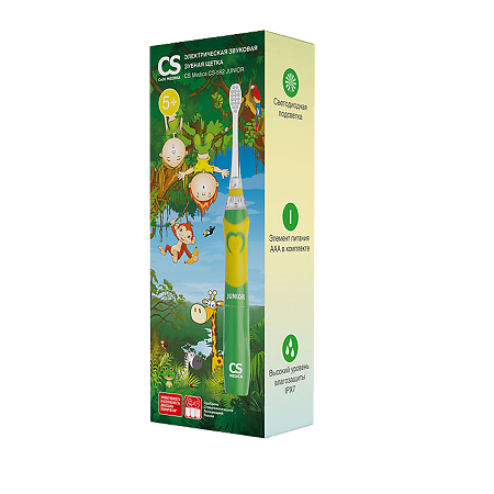 Изображение товара Зубная щетка электрическая звуковая CS Medica CS-562 Junior 1 шт