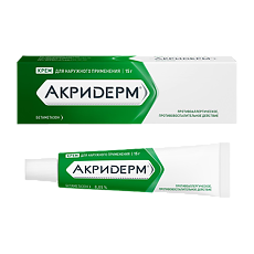 Купить Акридерм крем для наружного применения 0,05 % 15 г 1 шт цена
