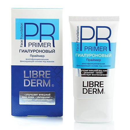 Изображение товара Либридерм (Librederm) Гиалуроновый праймер фиксирующий многофункциональная основа под макияж 50 мл 1 шт