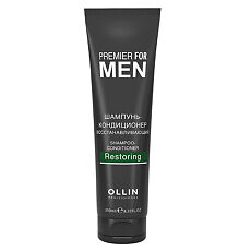 Купить Ollin Prof Premier For Men Шампунь-кондиционер восстанавливающий 250 мл 1 шт цена