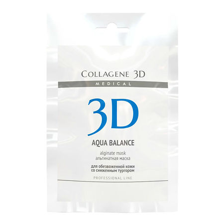 Medical Collagene 3D Гель-маска для лица PROFF Aqua Balance 30 мл 1 шт