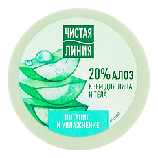Изображение товара Чистая Линия Крем для лица и тела Питание и увлажнение 50 мл 1 шт