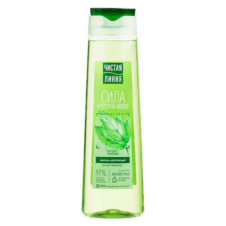 Изображение товара Чистая Линия Шампунь для всех типов волос укрепляющий Крапива 400 мл 1 шт
