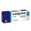 Кардура таблетки 2 мг 30 шт