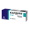 Кардура таблетки 2 мг 30 шт