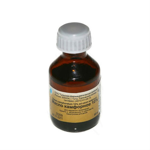 Камфорное масло для наружного применения 10 % 30 мл фл 1 шт -  .