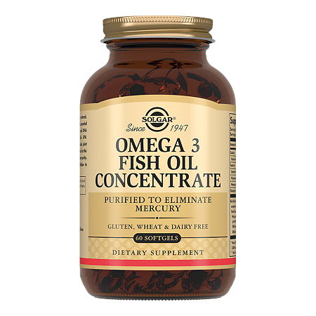 Изображение товара Solgar Концентрат рыбьего жира Омега-3 капсулы 1425 мг 60 шт