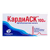 КардиАСК таблетки кишечнорастворимые покрыт.плен.об. 100 мг 30 шт