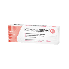 Изображение товара Комфодерм М2 крем для наружного применения 0,1%+2% туба 30 г 1 шт