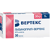 Лизиноприл-Вертекс таблетки 5 мг 30 шт