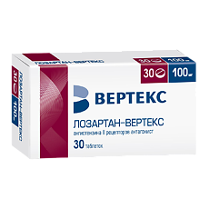 Купить Лозартан таблетки покрыт.плен.об. 100 мг 30 шт цена