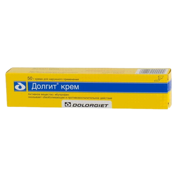 Долгит Крем Для Наружного Применения 5 % 50 Г 1 Шт - Купить, Цена.