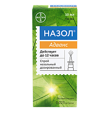 Купить Назол Адванс спрей назальный дозированный 0,025 мкг/доза 10 мл 1 шт цена