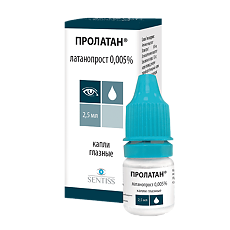 Купить Глазные капли Пролатан цена