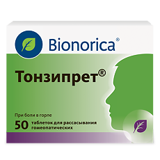 Купить Тонзипрет таблетки для рассасывания 50 шт цена