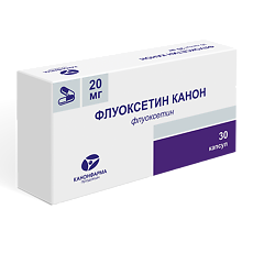 Изображение товара Флуоксетин-Канон капсулы 20 мг 30 шт