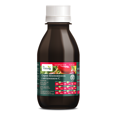 Dr.Vistong Сироп Шиповника с витамином С фл по 150 мл 1 шт