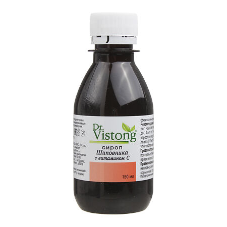 Dr.Vistong Сироп Шиповника с витамином С фл по 150 мл 1 шт